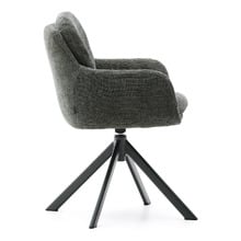 Seymour Chenille Swivel Armchair
